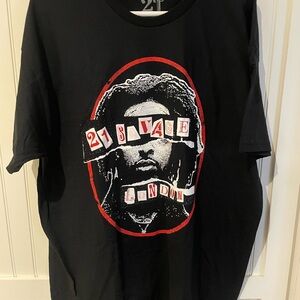 21 Savage Graphic Black T-Shirt
